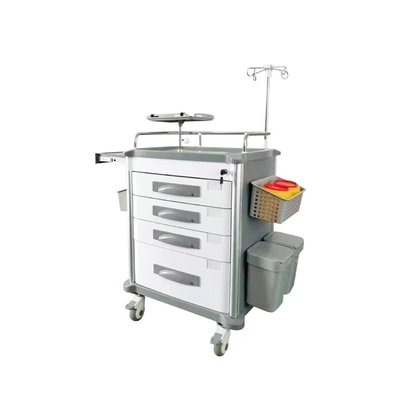 Matériau ABS Instruments médicaux Chariot hospitalier Véhicule spécial de livraison de médicaments