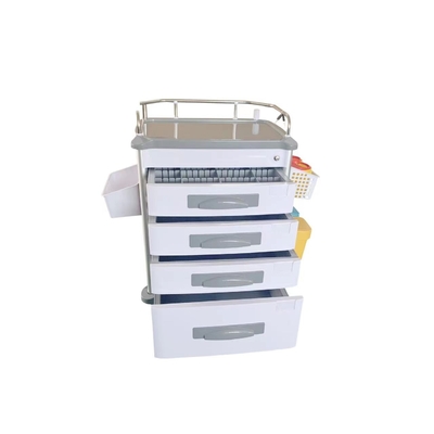 Matériau ABS Instruments médicaux Chariot hospitalier Véhicule spécial de livraison de médicaments