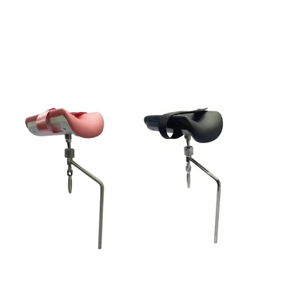 Approprié spécial gynécologique de jambe de couleur d'hôpital noir de repos aux femmes enceintes