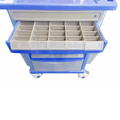 Véhicule de livraison de médicaments à l'hôpital avec roue