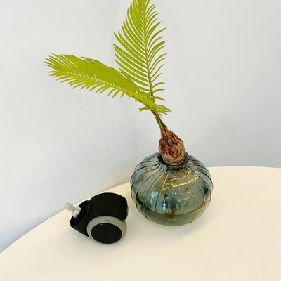 2 pouces Casters Hôpital Noir accessoires spéciaux en PU
