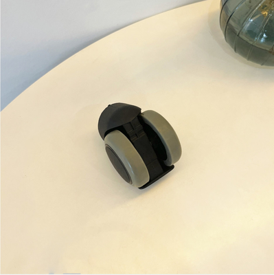 2 pouces Casters Hôpital Noir accessoires spéciaux en PU