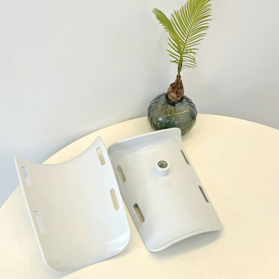 Couleur blanche de support matériel de jambe d'ABS pour le Tableau de lit de gynécologie pour des hôpitaux