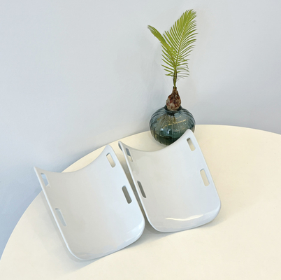 Couleur blanche de support matériel de jambe d'ABS pour le Tableau de lit de gynécologie pour des hôpitaux