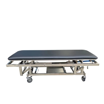 Produit médical Structure du patient Roue de chariot avec couverture extérieure de frein Lit de transfert de fauteuil roulant