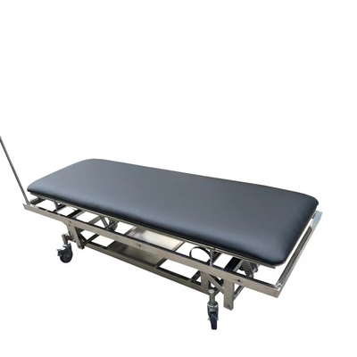 Produit médical Structure du patient Roue de chariot avec couverture extérieure de frein Lit de transfert de fauteuil roulant
