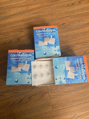 Éponge hémostatique dentaire médicale éponge gélatine absorbable
