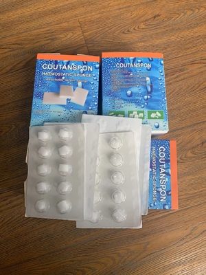 Éponge hémostatique dentaire médicale éponge gélatine absorbable