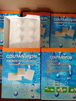 Éponge hémostatique dentaire médicale éponge gélatine absorbable