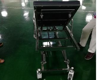 Chariot à civière de secours de l'acier inoxydable 304, taille 1930*750 de chariot d'hôpital à secours