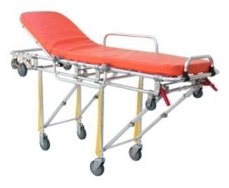 Chariot réglable à civière de secours de délivrance, civière médicale d'hôpital