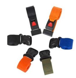 Métal + ambulance pliante d'hôpital de secours de PVC de chariot orange à civière