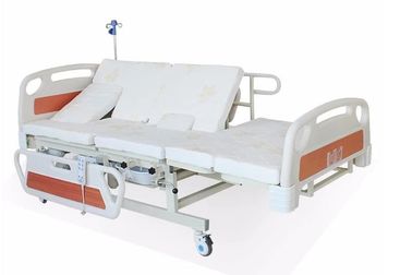 Lit électrique tournant réglable de soins d'hôpital de dos médical de lit pour la maison dans le blanc