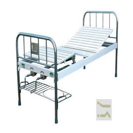 Lit d'hôpital manuel en métal simple normal de haute qualité avec l'OIN en acier détraquée de la CE de lit approuvée