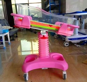 ABS deux manivelles inclinant la huche réglable de bébé d'hôpital d'OEM
