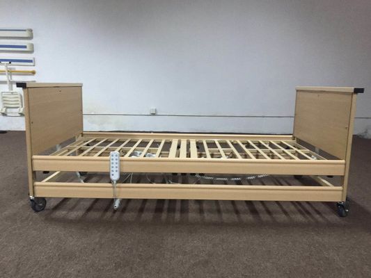 Lit d'hôpital électrique médical de la fonction ICU 820MM des meubles 5 en bois