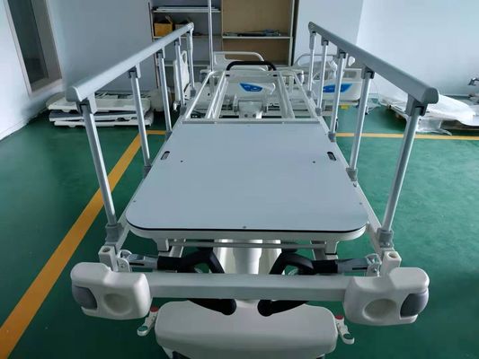 Chariot hydraulique réglable à civière de secours de taille luxueuse