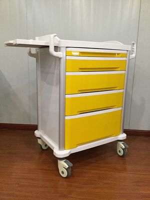 Chariot médical de chariot à biens d'instrument chirurgical d'ABS d'hôpital