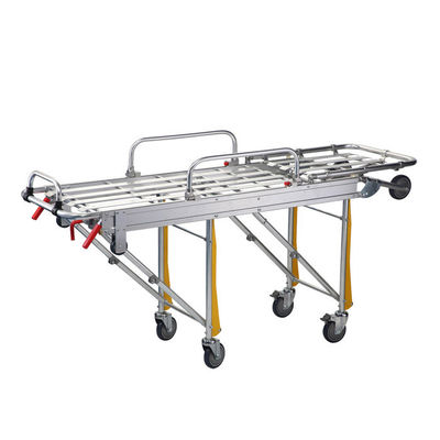 Civière automatique patiente d'ambulance du transfert 160Kg de premiers secours d'alliage d'aluminium