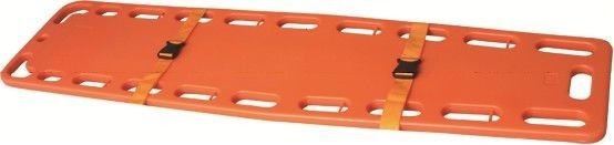 Orange matérielle spéciale de civière d'alliage d'aluminium de patient hospitalisé