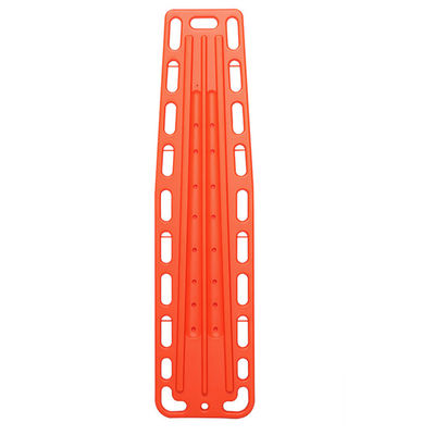 Orange matérielle spéciale de civière d'alliage d'aluminium de patient hospitalisé