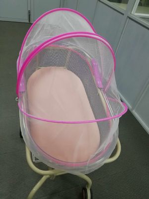 Angle de bassin de bébé d'ABS ajustant le lit de bébé de haute qualité d'hôpital de protection d'éponge de poignée