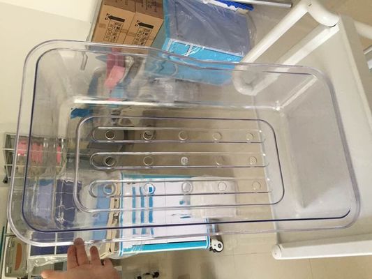 Matériel transparent de bassin de bébé d'hôpital d'accessoires de huche pour des bébés