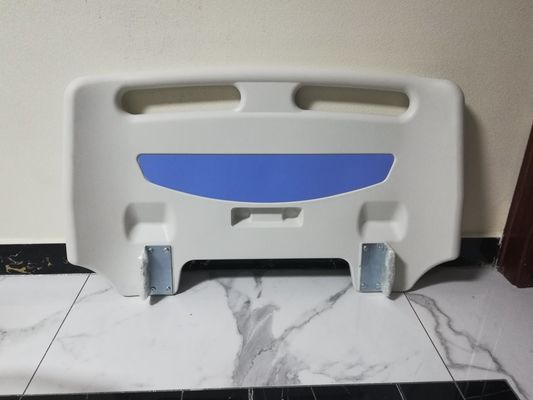 Pied de lit principal en plastique de lit d'hôpital d'accessoires de lit d'hôpital de panneau de pied de pp