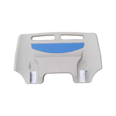 Pied de lit principal en plastique de lit d'hôpital d'accessoires de lit d'hôpital de panneau de pied de pp