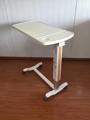 Amortisseur en plastique de plat de table de chevet de meubles d'hôpital réglable