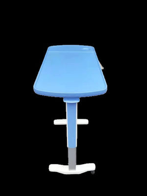 Tableau de Tray Table Adjustable Over Bed de lit d'hôpital d'amortisseur sur des roues