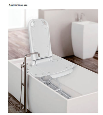 Dérapage de Seat de Bath de ménage de Bath réglable électrique de chaise anti blanc