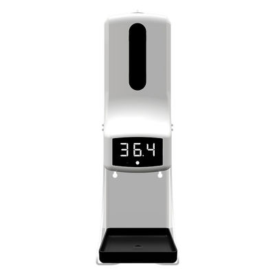 K9 pro plus le distributeur fixé au mur 1000ml 10cm de savon d'aseptisant de main de thermomètre