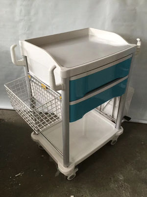 Chariot médical à ABS sur l'hôpital de distribution de chariot d'accident de médecine de roues