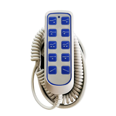 Boîte de contrôle à télécommande de déclencheur de rechange de lit d'hôpital d'ABS