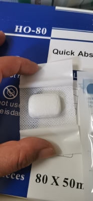 Habillage absorbant rapide de pression pour des consommables de Hemostatasis de dialyse