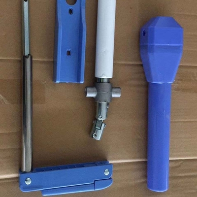 Accessoires bleus d'hôpital de poignée détraquée de manivelle matérielle d'ABS