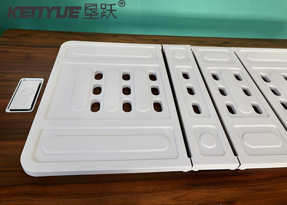 Accessoires médicaux de lit de couvre-lit matériel d'ABS pour la chambre d'hôpital