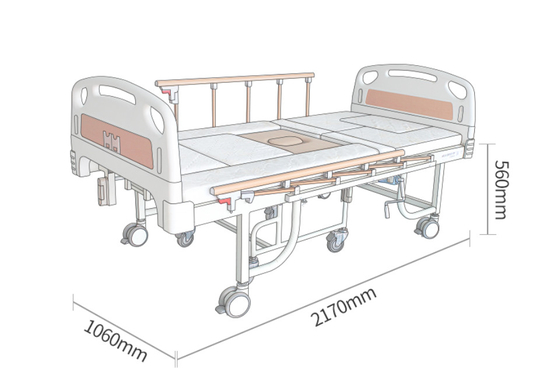 L'hôpital électrique médical de lit de fonction multi a consacré