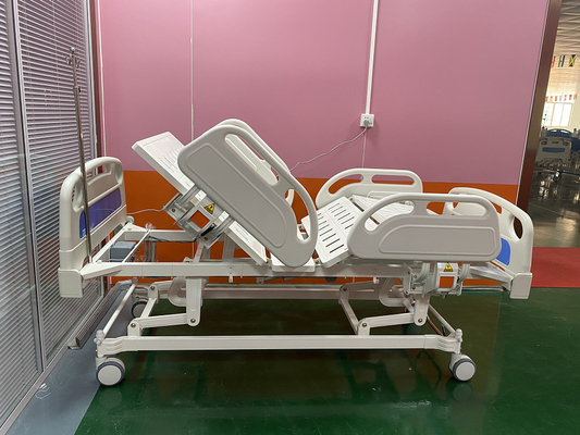 ICU Ward Room Electric Hospital Beds bleu et blanc