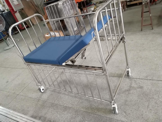 Lit d'hôpital infantile matériel d'acier inoxydable médical