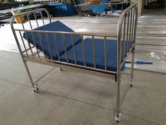 Lit d'hôpital infantile matériel d'acier inoxydable médical