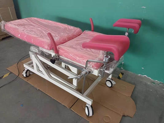 Chaise gynécologique électrique d'examen de mobile consacré en métal d'hôpital