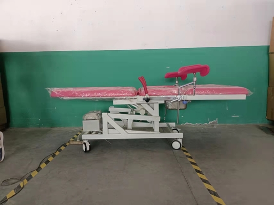Chaise gynécologique électrique d'examen de mobile consacré en métal d'hôpital