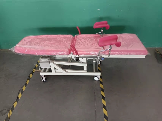 Chaise gynécologique électrique d'examen de mobile consacré en métal d'hôpital