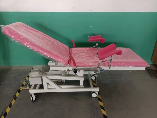Chaise gynécologique électrique d'examen de mobile consacré en métal d'hôpital