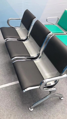 L'hôpital noir matériel de chaises de refuge d'hôpital d'unité centrale a consacré