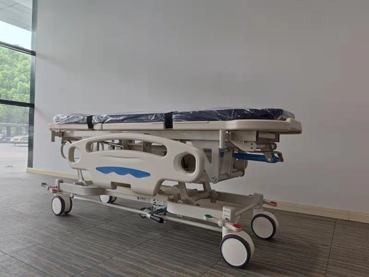 Transporteur bleu réglable de secours d'hôpital de taille ajustable