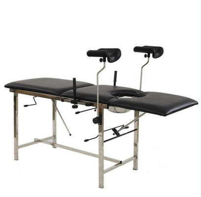 Support de jambe d'acier inoxydable de lit de la livraison d'hôpital avec la taille ajustable