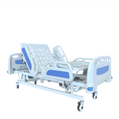 Lit électrique de soins infirmiers à trois fonctions (roulettes normales)
